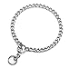 Mogoko Stainless Steel Dog Choke Chain Collar, Puppy Metal P Chain Slip Collar Pet Titan Training Walking Choker(2.0mm;16.0 inch)