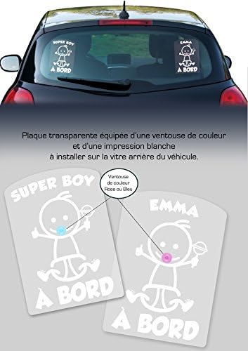 Auto Et Moto Autocollants Bebe A Bord Plaque Voiture Bebe A Bord Prenom Garcon Alexandre Ram Mount Co Uk