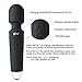 CNHIDEE Back Massager Wand Wireless Electric Personal Handheld Cellulite Massage Therapy Tool kneading Neck Foot Cordless Magic Mini Waterproof Multi Speed 20X Rechargeable Silicone Therapeutic