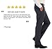 Studio 10 Men’s by Gioberti Slim Fit Dress Pants, Charcoal, 32/32