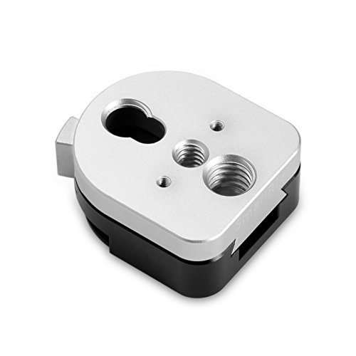 SMALLRIG Field Monitor Mount/Mini Quick Release Plate for LCD Monitors, Magic Arm, LED Light, EVF Mounts - 1855