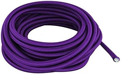 Purple Elastic 3mm Bungee Cord Shock Cord - 5 Meters