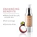 100% PURE Healthy Foundation Full Face Coverage Makeup, Liquid Matte Finish with Anti-Aging Benefits - Vegan Gorgeous Fruit Pigmented Golden Peach Color (Medium Tan with Warm Undertone) - 1 Fl Oz