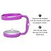 F-32 Handle - 19 COLORS - 20oz Size - Compatible with 20 Oz YETI Tumbler Travel Mug (20OZ, COOL PURPLE (PINKISH PURPLE))