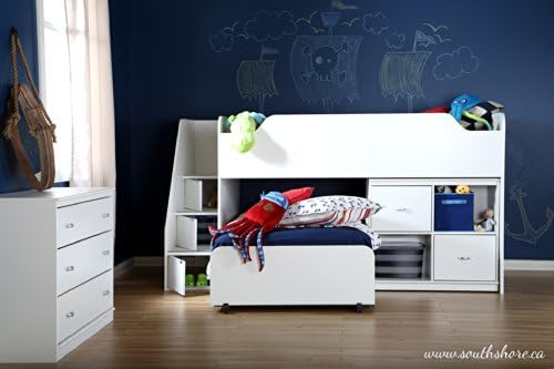 south shore mobby twin loft bed
