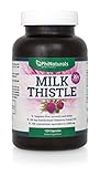 Milk Thistle Silymarin 30x Extract (Standardized 30:1) by Phi Naturals | 150 mg Per Capsule - 120 Capsules | Supports Liver Cleanse, Detox and more