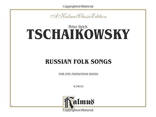 Russian Folksongs: Comb Bound Book (Kalmus Edition)