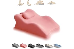 Degree Pillow with 27° Angle, Couples Pillows,Removable Protective Cover, Ergonomic Posture Support for Intimacy Support & Ba