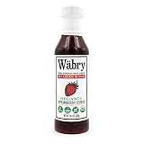 W&auml;bry Organic Syrup (Strawberry, No Sugar Added) 13.8 oz BPA-Free Plastic