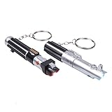 Star Wars Lightsaber Keychain 2 Pack - Luke Skywalker and Darth Vader