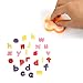 YingNeng 26 Lowercase Alphabet Shaped Sponge for Painting, Crafts, Ceramics, Children Craft Kids Letter Painting Toy Sponges Set Education