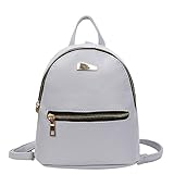 Sumen Women Leather Backpack School Rucksack Shoulder Satchel Mini Bag