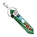 BEADNOVA 7 Chakra Synthetic Malachite Gemstone Necklace Hexagonal Healing Pendant Necklace Stainless Steel Chain 18