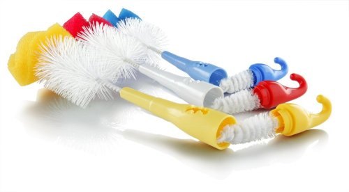 nuby bottle brush with stand