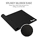 Eligoo Gaming Mouse Pad Extended XXL Large Customized Words Black Mouse Mat - 900x400mm Dimension