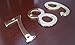 ZW Hardware A200 4 Inch Brass Bright Brass House Number 9