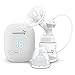 Electric Single Breast Pump, Automatic Breast Pump for Travel by Momcozy - Smart, Powerful & Portable w/16 Levels, Touch Screen, Super-Quiet (Single Pump)