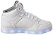 Skechers Kids Boys Energy Lights Sneaker,12 M US Little Kid,White