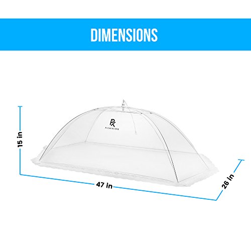 (1 & 2 Packs) PicniKing Picnic Food Covers for Outside Food Tents