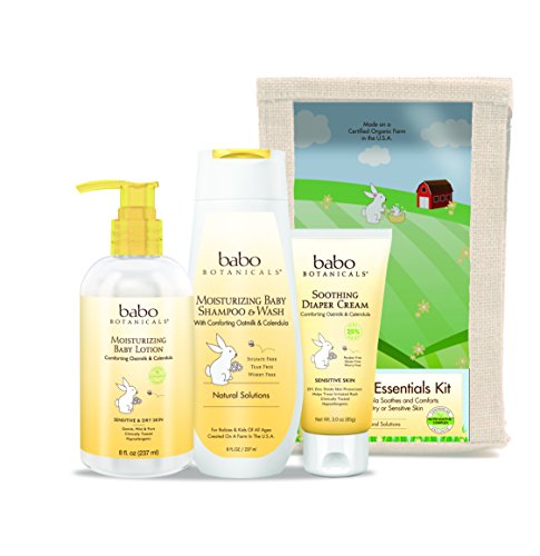 Babo botanicals newborn essential 3 piece set - best ba…