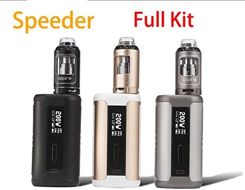 AspĬre Spȇȇder full kiŧ 2OOW 4ml Aŧhos ŧank with A3 A5 Ćoils Gray