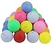 TADICK Beer Ping Pong Balls Plastic Multiple Color Table Tennis Ball (100 Pack)