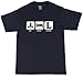 Top Notch Custom Apparel Adult Eat Sleep League Of Legends T-Shirt Large Black