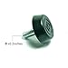 Screw On Furniture Glide Leveling Foot Adjuster for Furniture Legs 6mmx18mmx15mm 20 Pcs
