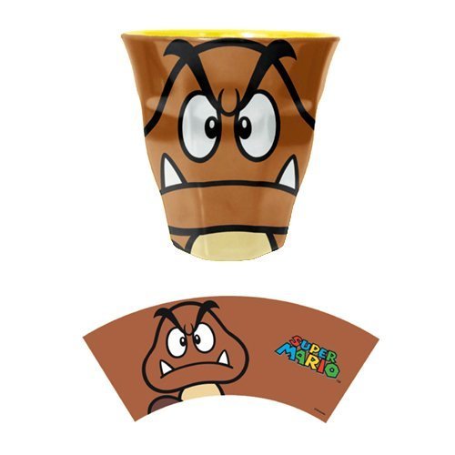 Super Mario Goomba melamine cup ML (japan import) by Ltd. Hasepuro