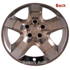 Set of 4 Chrome 17 Inch Chevy Malibu & Pontiac G6 Replacement Bolt On Retention System Hubcaps : IWC435/17C by IWC