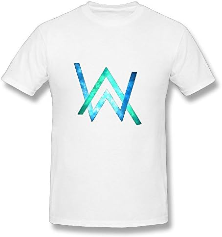 JieKeTieShen Men's Alan Walker Logo T Shirt