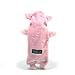 Outward Hound Kyjen  32058 Bottle Buddies Pig Plush Chew Toys Water Bottle, Large, Pink