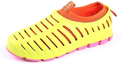 mens yellow slip on shoes