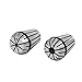 uxcell a16061300ux0351 ER20 1/4-inch 1/8-inch Clamping Dia 65 Manganese Steel Spring Collet Set 2 in 1