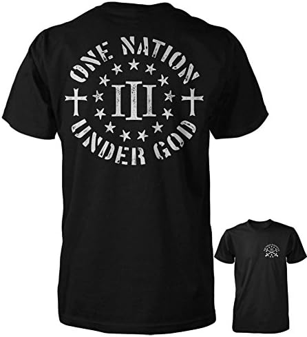 Three Percenter Shirt - One Nation Under God