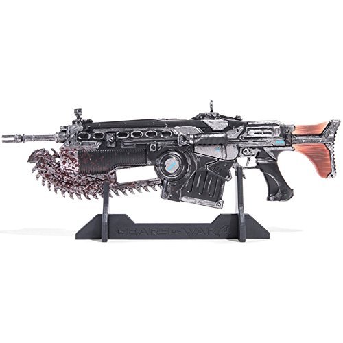 Gears of War 4 Custom Hero Lancer Replica w/ display stand 7