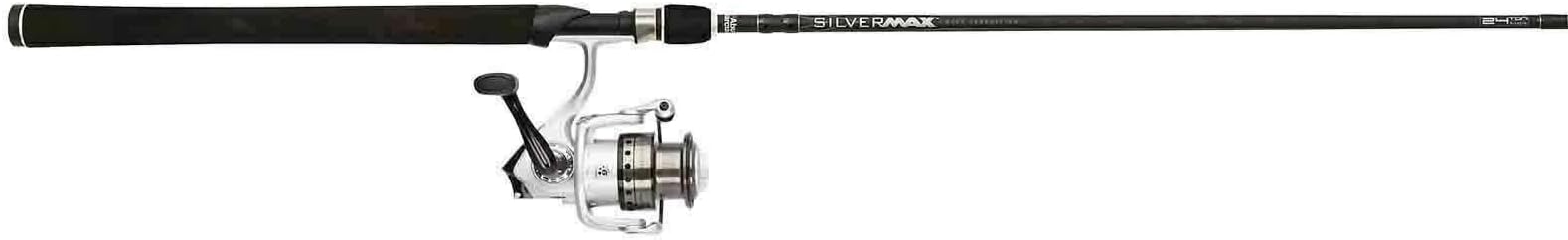 OAKWOOD Abu Garcia Silver Max FD 10FT Spin Fishing Spinning Combo Kit Rod &Reel