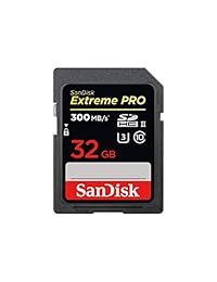 SanDisk 32 GB Extreme Pro uhs-ii SDHC Tarjeta de memoria