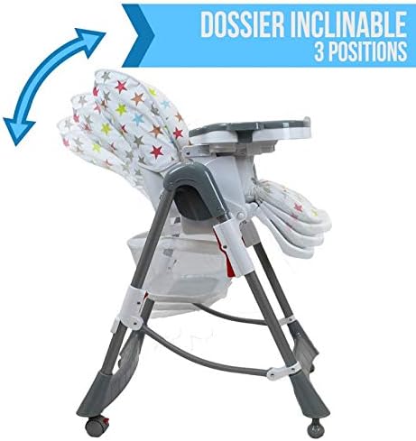 6 Coloris Monsieur Bebe Chaise Haute Enfant Pliable Reglable Hauteur Norme Nf En149 Dossier Et Tablette Le Repas De Bebe Bebe Puericulture Eng Bouldermicrofinance Org
