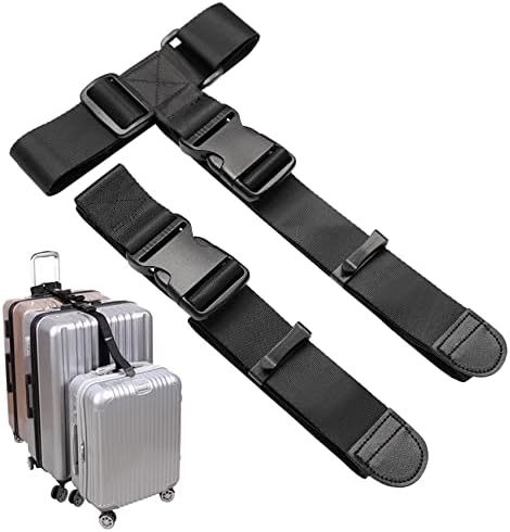 Vigorport Luggage Connector Straps,Add a Bag Suitcase Strap Belt