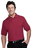 Tri-Mountain Men's Stain Resist Constructed Pique Golf Shirt (9 Colors, S-6XLT)