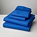 Where The Polka Dots Roam Microfiber Easy Care Luxury Sheet Set, Queen, Indigo Blue