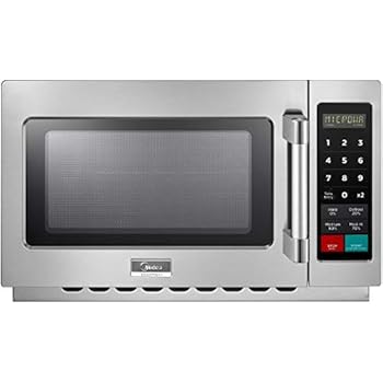 Midea 1434N1A Commercial Microwave, Stainless Steel