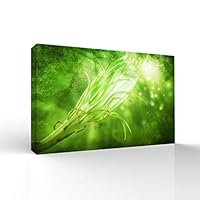 signwin-Canvas Wall Art-Sunshine in The Forest -Canvas Prints Home Artwork Decoration for Living Room,Bedroom - 12x18 inches