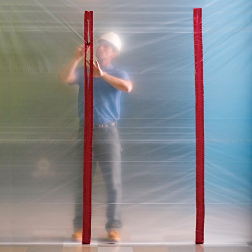 ZipWall 2-Pack Heavy-Duty Zipper for Dust Barriers, HDAZ2