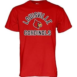 Blue 84 Men's Louisville Cardinals T Shirt Line Up