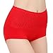 CS&BEAUTY Women's Premium Cotton Lace Hi Cut Panty Underwear,3 Pack,L/XL