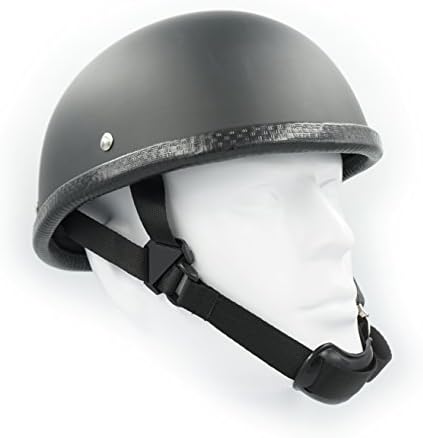 Hot Rides Classic Chopper Biker Motorcycle Helmet Novelty For Cruiser Harley Scooter ATV Eagle Flat Black (X-Large)