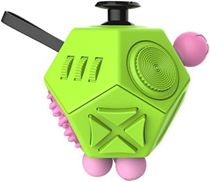 Fidget Cube Fidget Dice Fidget Toys - Relieves Stress &amp; Anxiety, Helps to Focus - Anti Anxiety ADD, ADHD, Autism Adult Children Kids Helps Focusing Fidget Toys [3D Figit] EDC Focus Toy