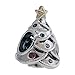 Pandora Charm Festive Tree with 14K Gold and Red, Green, 791999CZRMX